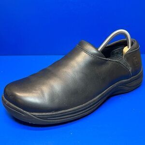 Mozo Womens Shoes For Crews Forza Black Slip Resistant Chef/Work Shoes 9